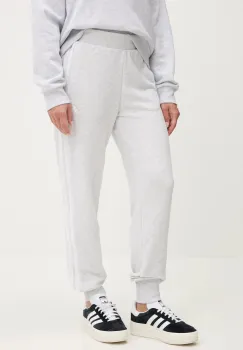 adidas pantaloni de trening Coquette culoarea gri, melanj, JM1914 imagine
