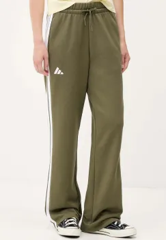 adidas pantaloni de trening culoarea verde, cu imprimeu, JX7708 imagine