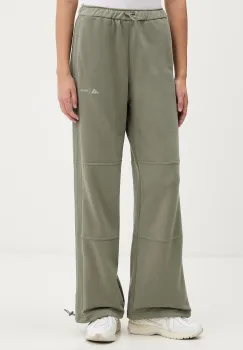 adidas pantaloni de trening din bumbac adidas x Moon Boot culoarea verde, uni, JM1099 imagine