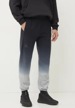 adidas pantaloni de trening din bumbac ALL SZN Dip Dye culoarea albastru marin, modelator, JI6356 imagine