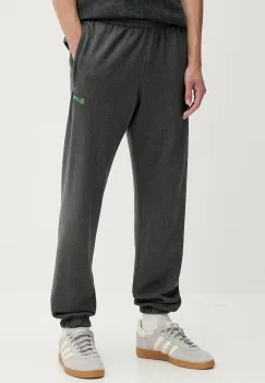 adidas pantaloni de trening din bumbac x Mercedes culoarea gri, melanj, JX8777 imagine