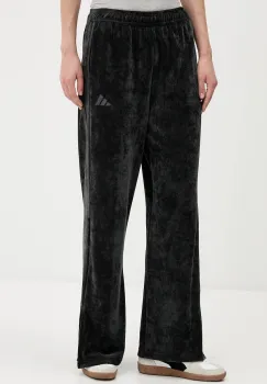 adidas pantaloni de trening din velur Tiro culoarea negru, cu imprimeu, JM1805 imagine