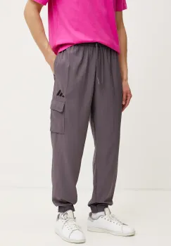 adidas pantaloni de trening Essential barbati, culoarea violet, uni, JD1822 imagine