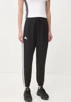 adidas pantaloni de trening Essentials culoarea negru, cu imprimeu, JE1276 imagine