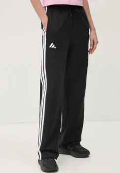 adidas pantaloni de trening Essentials culoarea negru, modelator, JE1300 imagine