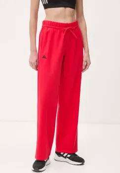 adidas pantaloni de trening Essentials culoarea rosu, neted, JI6051 imagine