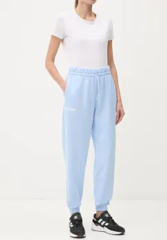 adidas pantaloni de trening Essentials Linear cu imprimeu, JC5951 imagine