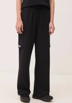 adidas pantaloni de trening Essentials Linear culoarea negru, neted, JC8312 imagine