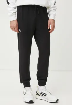 adidas pantaloni de trening Feelcozy culoarea negru, neted, JE3854 imagine