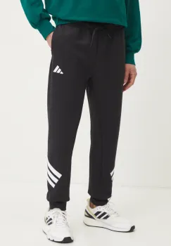 adidas pantaloni de trening Future Icons culoarea negru, cu imprimeu, JD4863 imagine