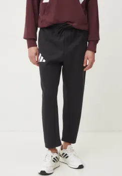 adidas pantaloni de trening Future Icons culoarea negru, neted, JD4910 imagine