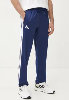 adidas pantaloni de trening M 3S TR OH PT culoarea bleumarin, cu imprimeu, JI8803 imagine