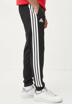 adidas pantaloni de trening M 3S TR RT PT culoarea negru, cu imprimeu, JI8809 imagine