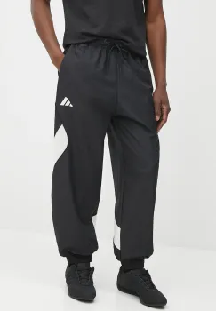 adidas pantaloni de trening M STA SEAS culoarea negru, cu imprimeu, JN1830 imagine