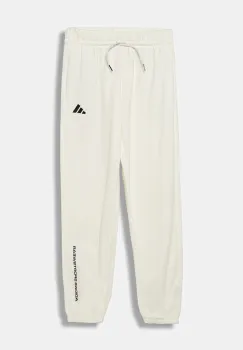 adidas pantaloni de trening pentru copii culoarea bej, cu imprimeu, KC1178 imagine