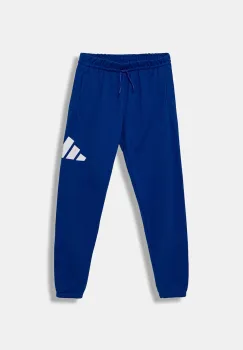adidas pantaloni de trening pentru copii culoarea bleumarin, cu imprimeu, JV9916 imagine