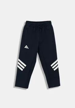 adidas pantaloni de trening pentru copii culoarea bleumarin, cu imprimeu, JW7520 imagine