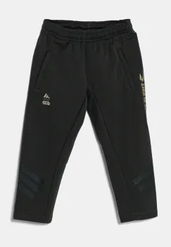 adidas pantaloni de trening pentru copii culoarea gri, cu imprimeu, JF3652 imagine