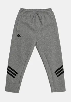 adidas pantaloni de trening pentru copii culoarea gri, cu imprimeu, JJ4811 imagine