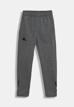 adidas pantaloni de trening pentru copii culoarea gri, melanj, JW1973 imagine