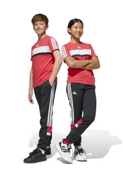 adidas pantaloni de trening pentru copii culoarea negru, cu imprimeu, JC7485 imagine