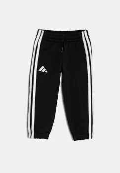adidas pantaloni de trening pentru copii culoarea negru, cu imprimeu, JC9612 imagine