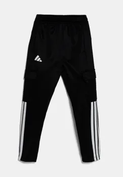 adidas pantaloni de trening pentru copii culoarea negru, cu imprimeu, JI6175 imagine