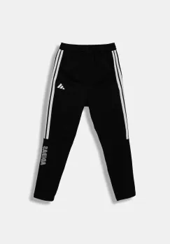 adidas pantaloni de trening pentru copii culoarea negru, cu imprimeu, JM1514 imagine