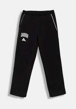 adidas pantaloni de trening pentru copii culoarea negru, cu imprimeu, JM1538 imagine