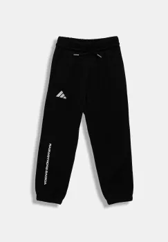 adidas pantaloni de trening pentru copii culoarea negru, cu imprimeu, KC2783 imagine