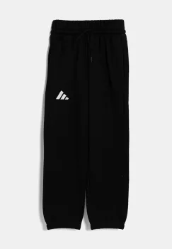 adidas pantaloni de trening pentru copii culoarea negru, uni, JC9765 imagine