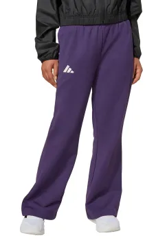 adidas pantaloni de trening pentru copii culoarea violet, cu imprimeu, JW2418 imagine