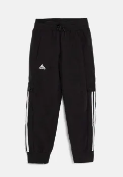 adidas pantaloni de trening pentru copii JGAM PANT culoarea negru, cu imprimeu, IV7046 imagine