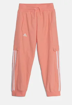 adidas pantaloni de trening pentru copii JGAM PANT culoarea roz, cu imprimeu, IV7047 imagine