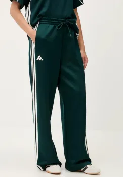 adidas pantaloni de trening Stadium culoarea verde, cu imprimeu, JW0529 imagine