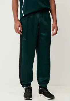 adidas pantaloni de trening Stadium culoarea verde, cu imprimeu, JX5622 imagine