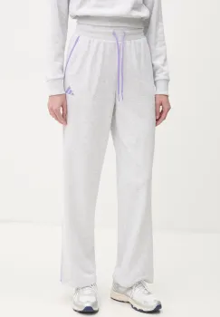 adidas pantaloni de trening W CB Color Pop culoarea gri, cu imprimeu, JN6992 imagine