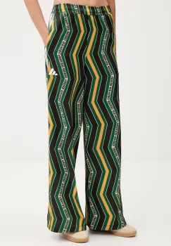 adidas pantaloni de trening x Farm Rio culoarea negru, cu imprimeu, JL8615 imagine