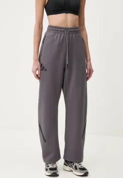 adidas pantaloni de trening Z.N.E. culoarea violet, cu imprimeu, JC5411 imagine