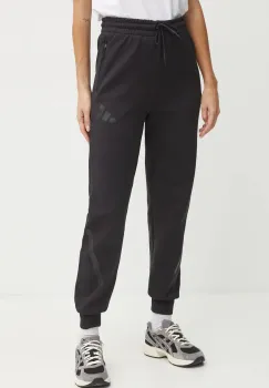 adidas pantaloni de trening ZNE culoarea negru, neted, JE7842 imagine