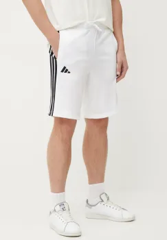 adidas pantaloni scurti 0 barbati, culoarea alb, JN6488 imagine
