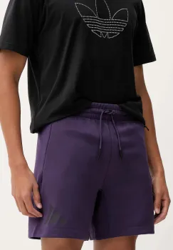 adidas pantaloni scurti adidas x Z.N.E culoarea violet, JW4747 imagine