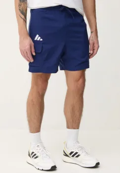 adidas pantaloni scurti Chelsea barbati, culoarea albastru marin, JF3532 imagine