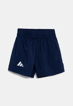 adidas pantaloni scurti copii cu imprimeu, talie reglabila, JC9769 imagine