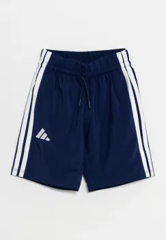 adidas pantaloni scurti copii culoarea bleumarin, cu imprimeu, JD6497 imagine