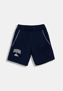 adidas pantaloni scurti copii culoarea bleumarin, cu imprimeu, talie reglabila, JX6593 imagine