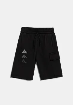 adidas pantaloni scurti copii culoarea negru, cu imprimeu, JC7746 imagine