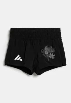 adidas pantaloni scurti copii culoarea negru, cu imprimeu, JI6099 imagine