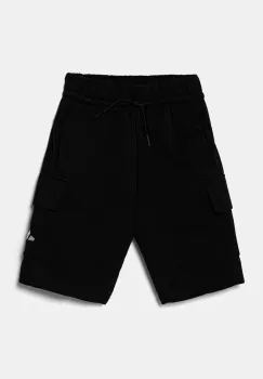 adidas pantaloni scurti copii culoarea negru, cu imprimeu, talie reglabila, JC9768 imagine