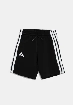 adidas pantaloni scurti copii culoarea negru, cu imprimeu, talie reglabila, JM0902 imagine